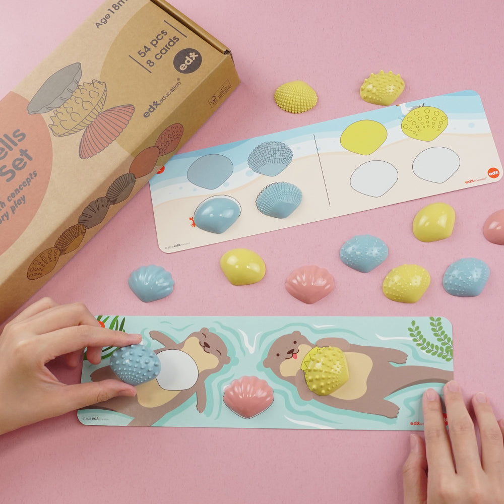 Green-n-Learn® Tactile Shells Eco-Friendly Activity Set
