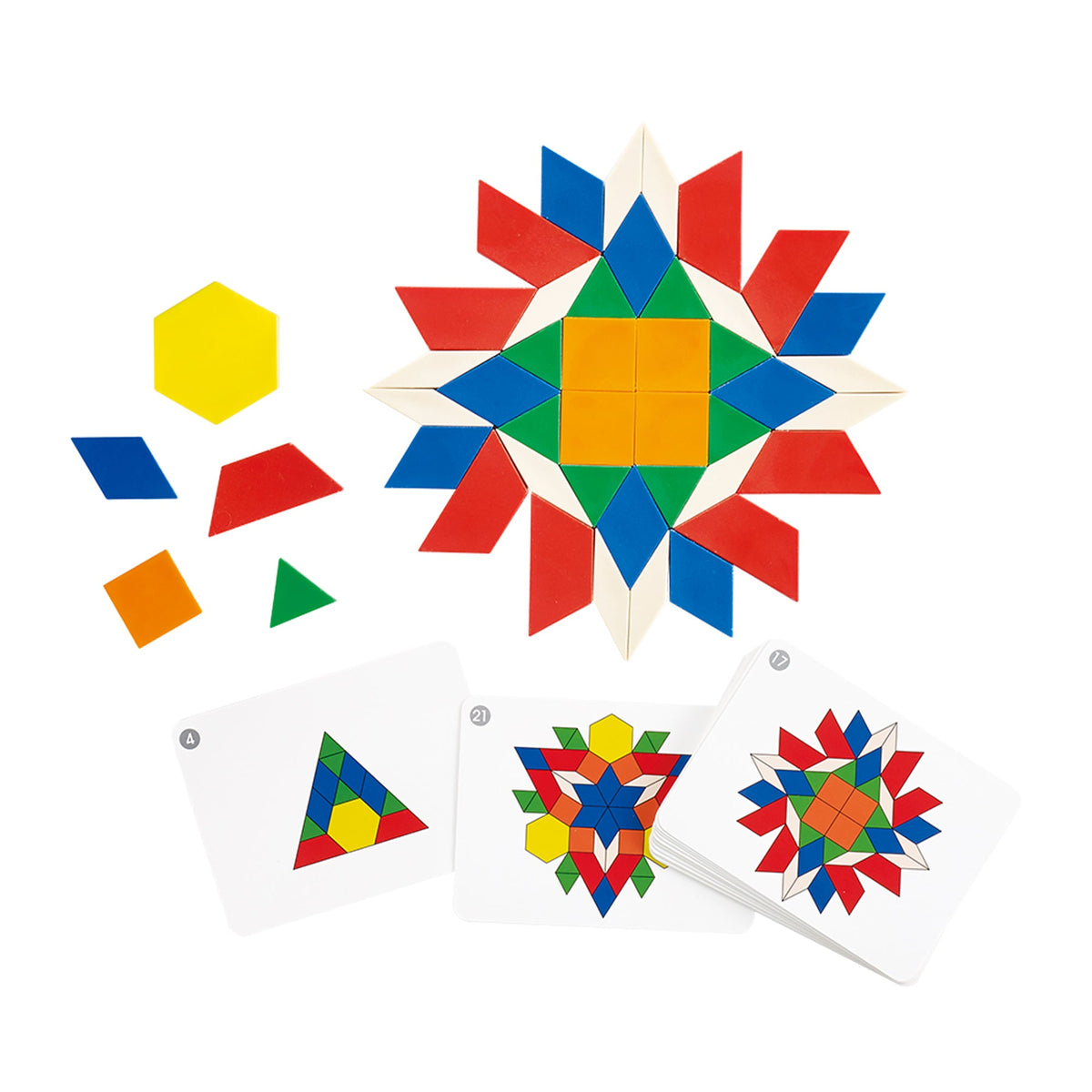 Busy Play® Pattern Blocks Activity Set