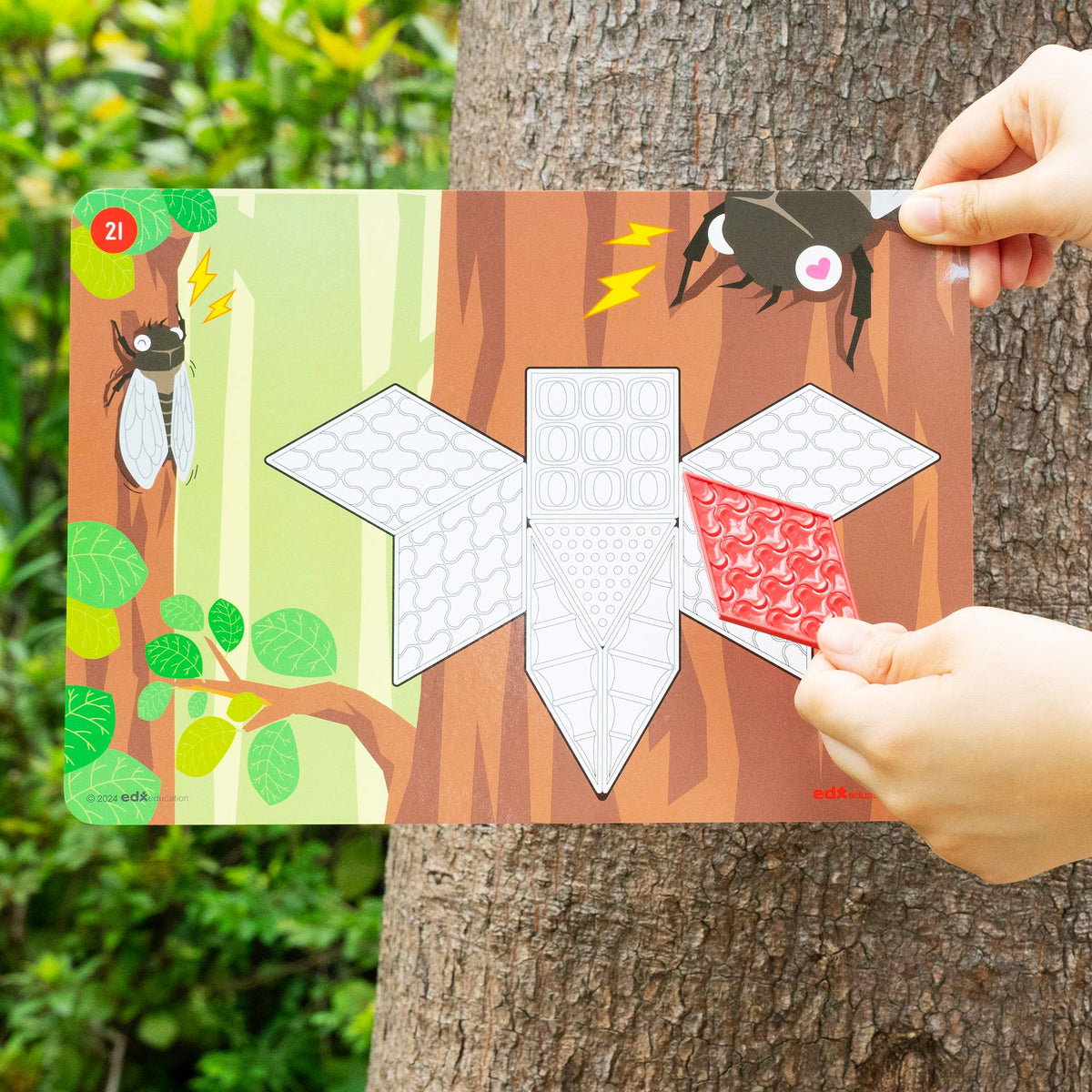 Green-n-Learn® Sensory Pattern Blocks Set
