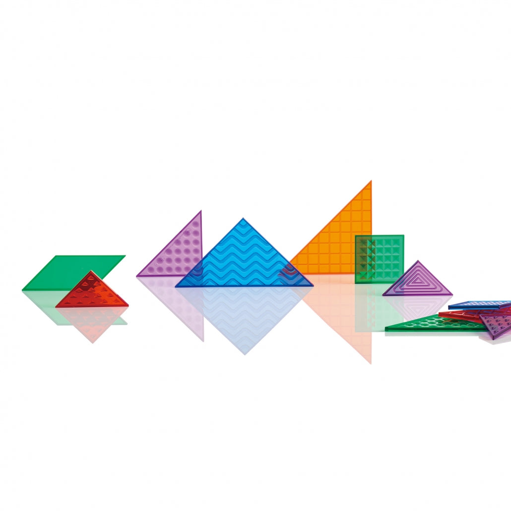 Translucent Sensory Tangram Activity Set