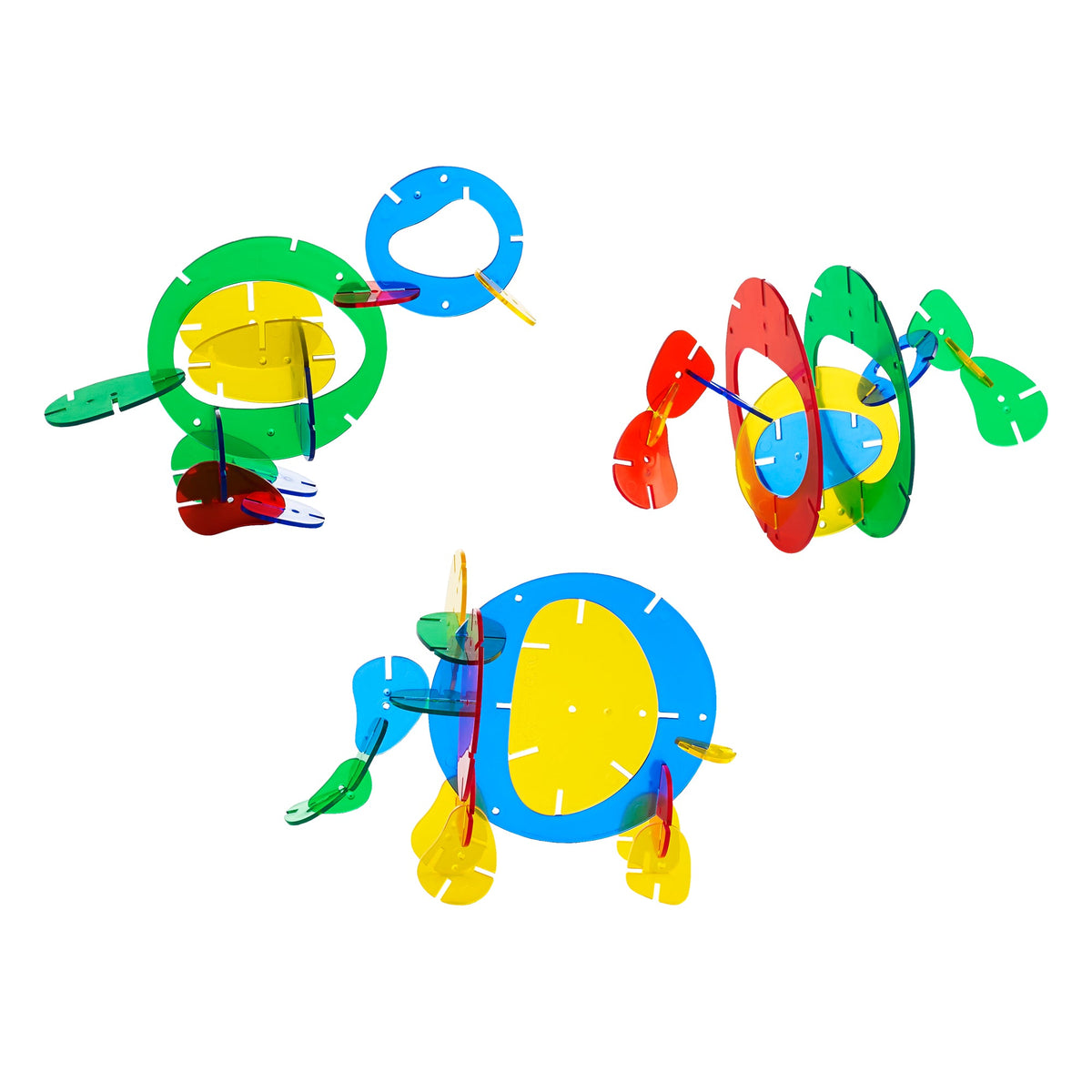 Interlocking Rainbow Pebbles® Combo Activity Set