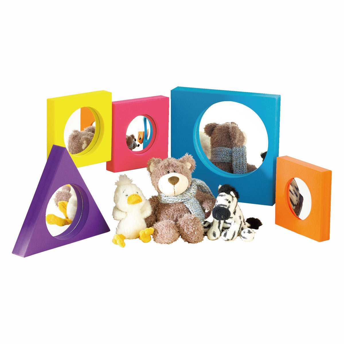 Pony Mirrors – Colourful Foam Mirror Set