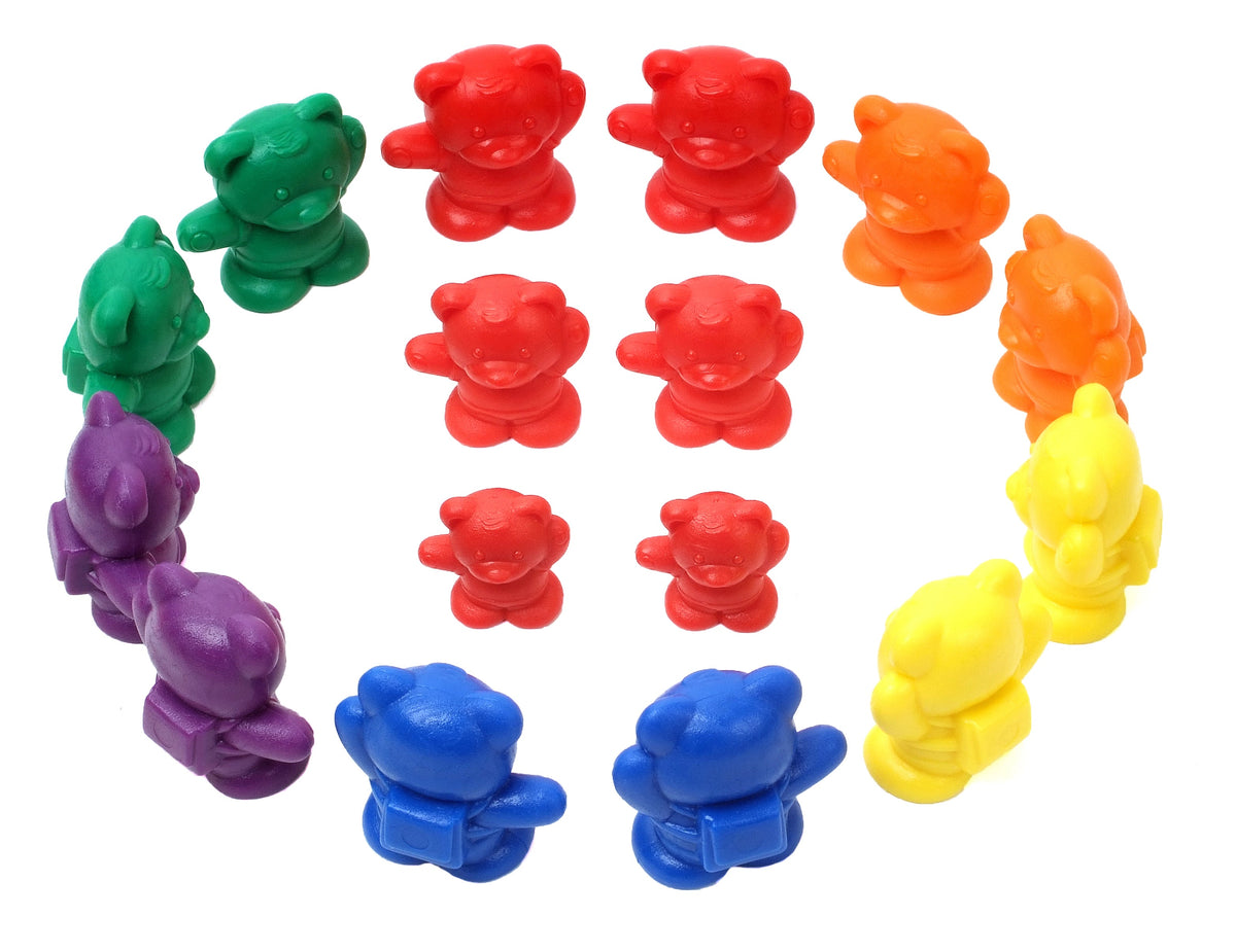 Back Pack Bear Counters Sorting Set