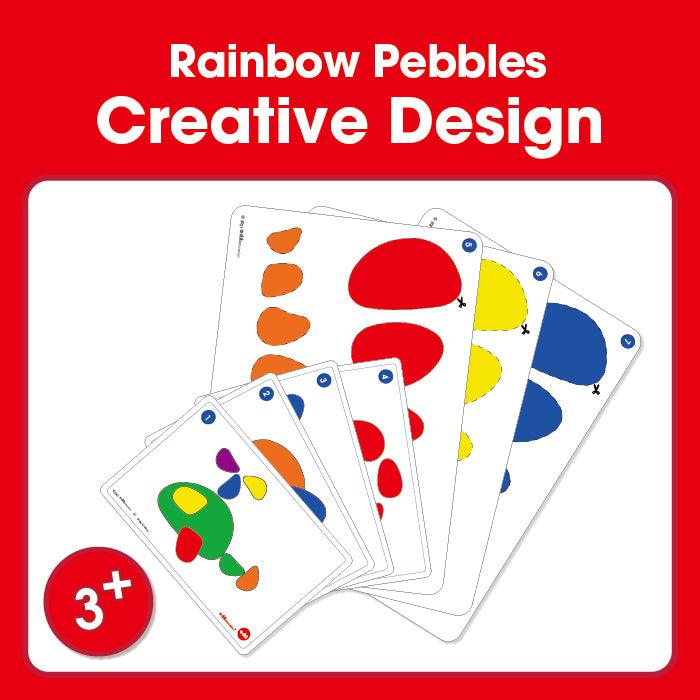 Rainbow Pebbles Creative Design Printable Activity Cards