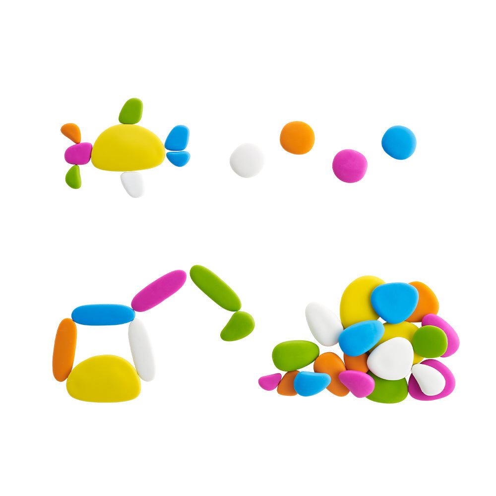 Fluro Rainbow Pebbles® Creative Activity Set