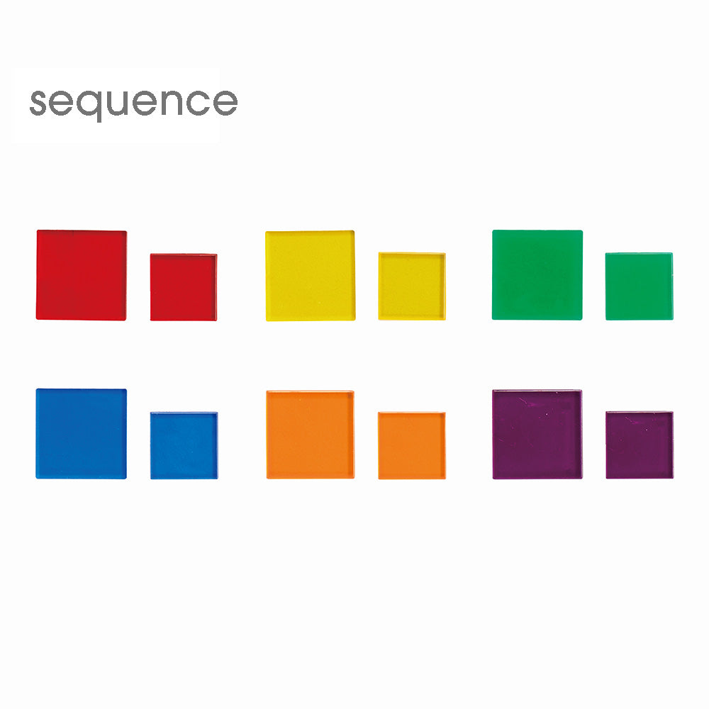 Translucent Tiles Counting Set