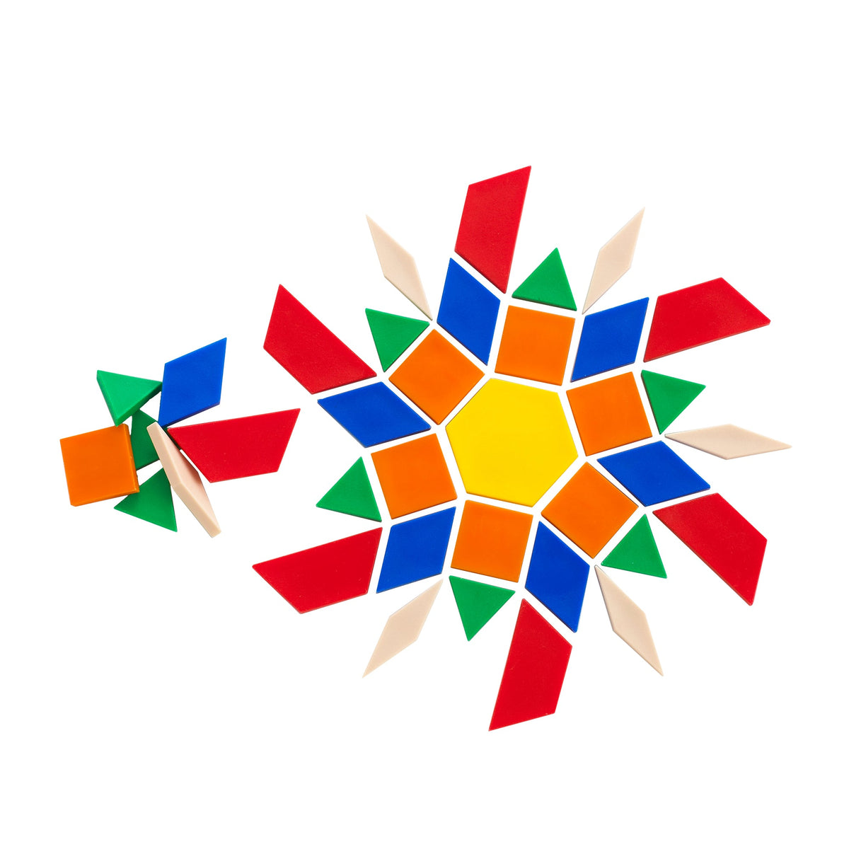 Green-n-Learn® Recycled Plastic Pattern Blocks