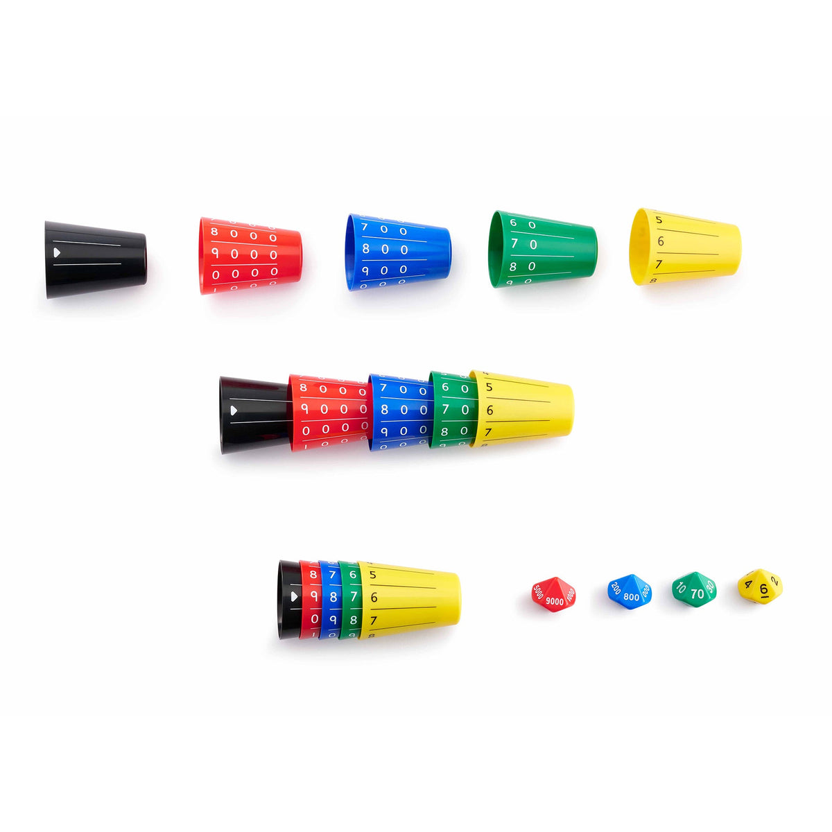 Place Value Cups Maths Set