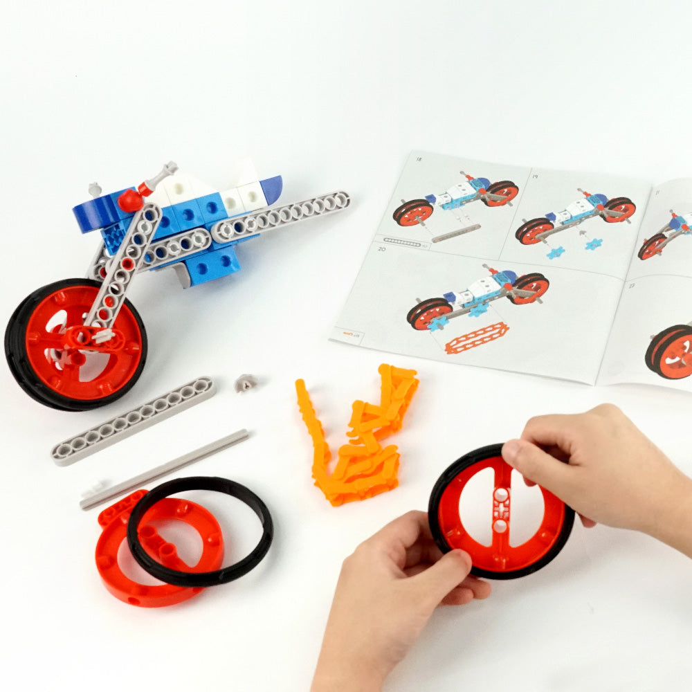 My Gears® Motorbike Construction Set