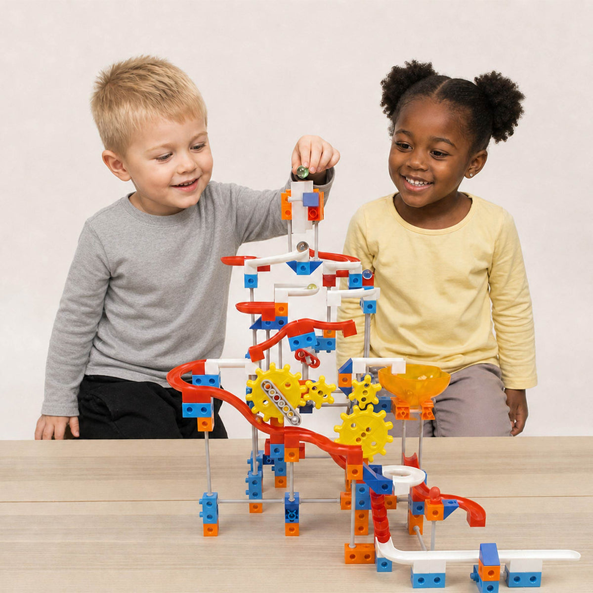 Marble Run Builder Classroom Construction Set