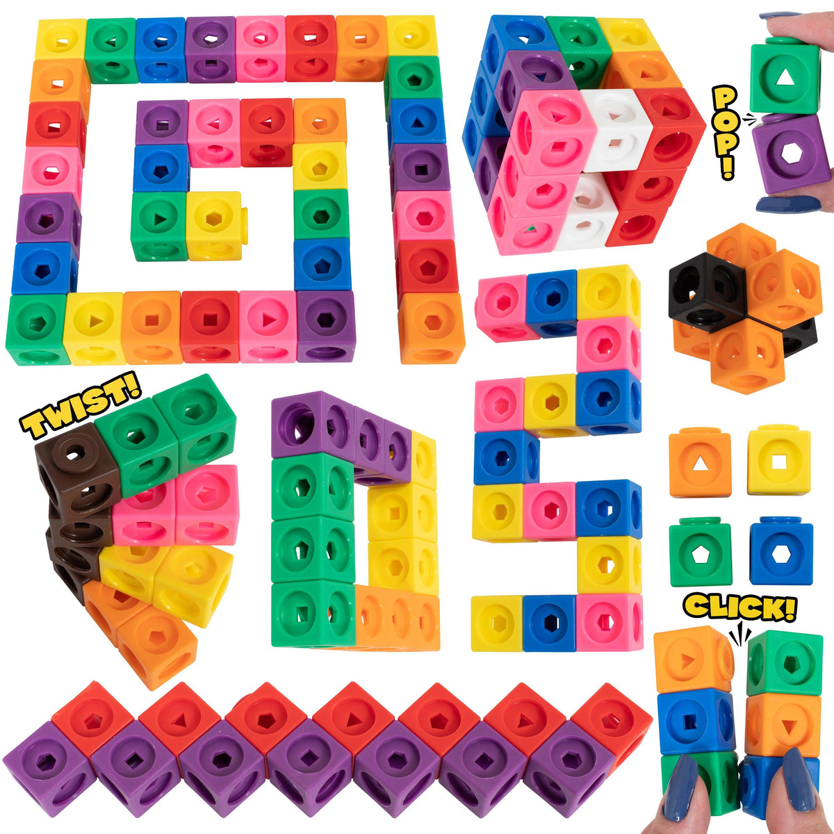 Fidget Cubes Construction Pack