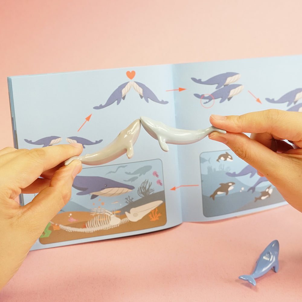 Green-n-Learn® Whales Story Counters Activity Set