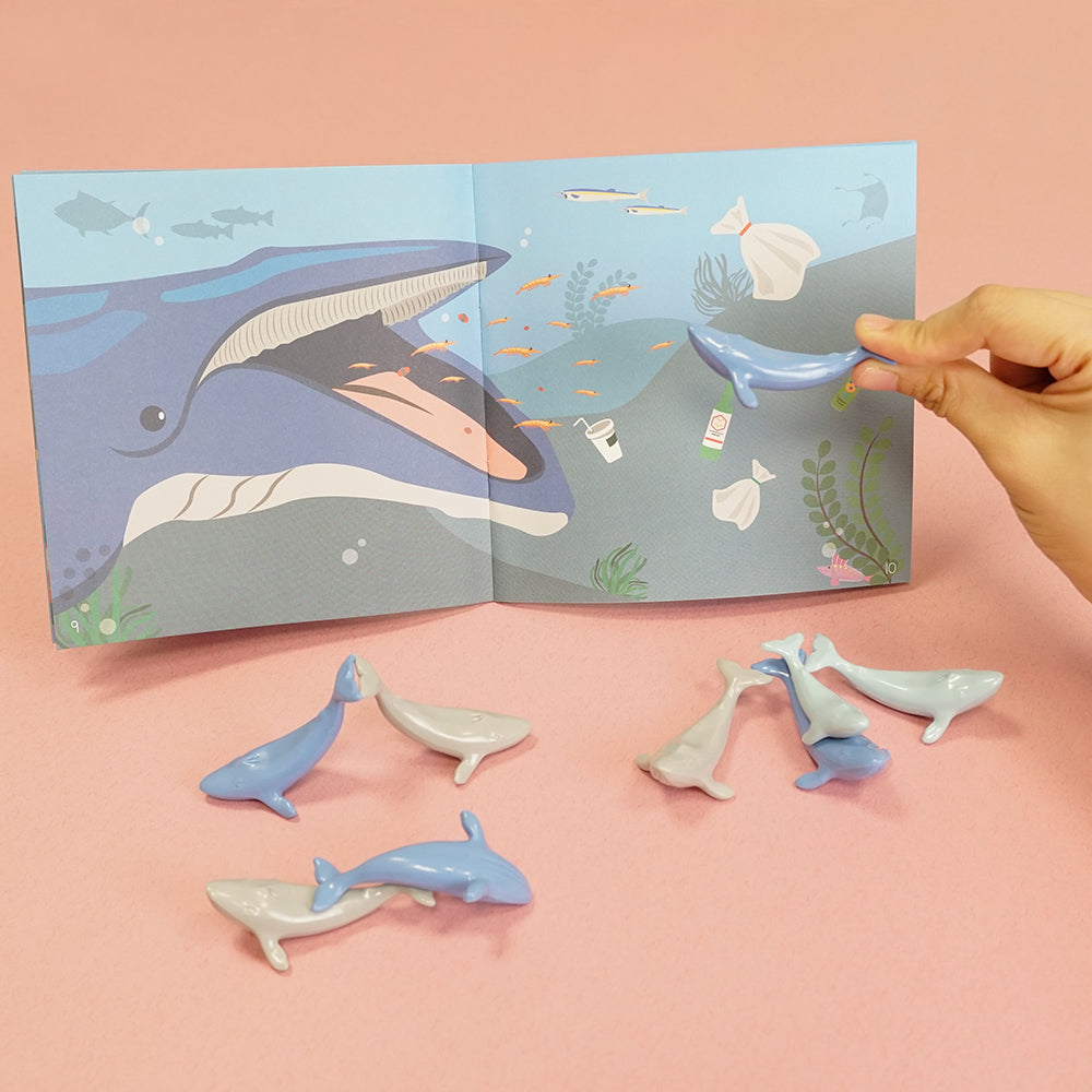 Green-n-Learn® Whales Story Counters Activity Set