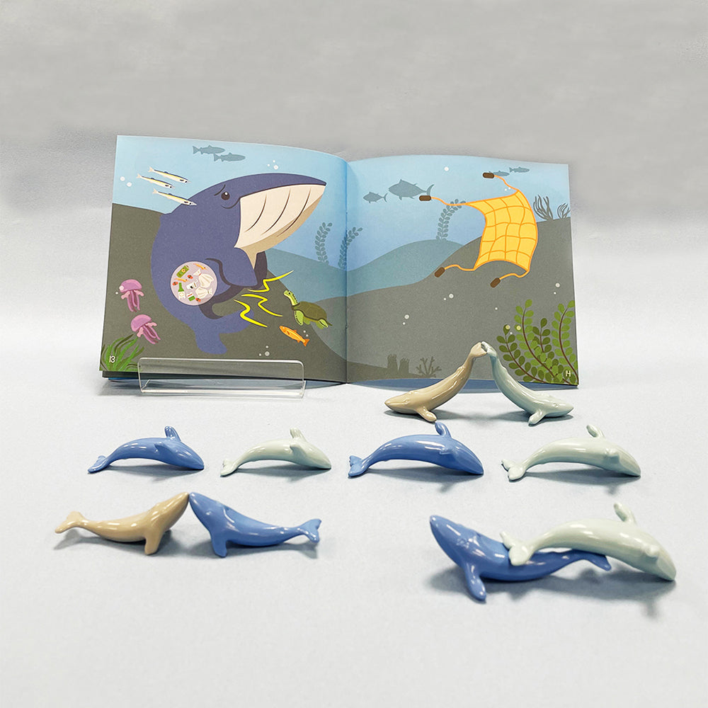 Green-n-Learn® Whales Story Counters Activity Set
