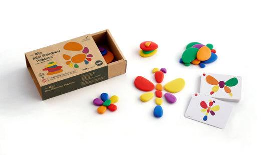 Busy Play® Mini Rainbow Pebbles Activity Set