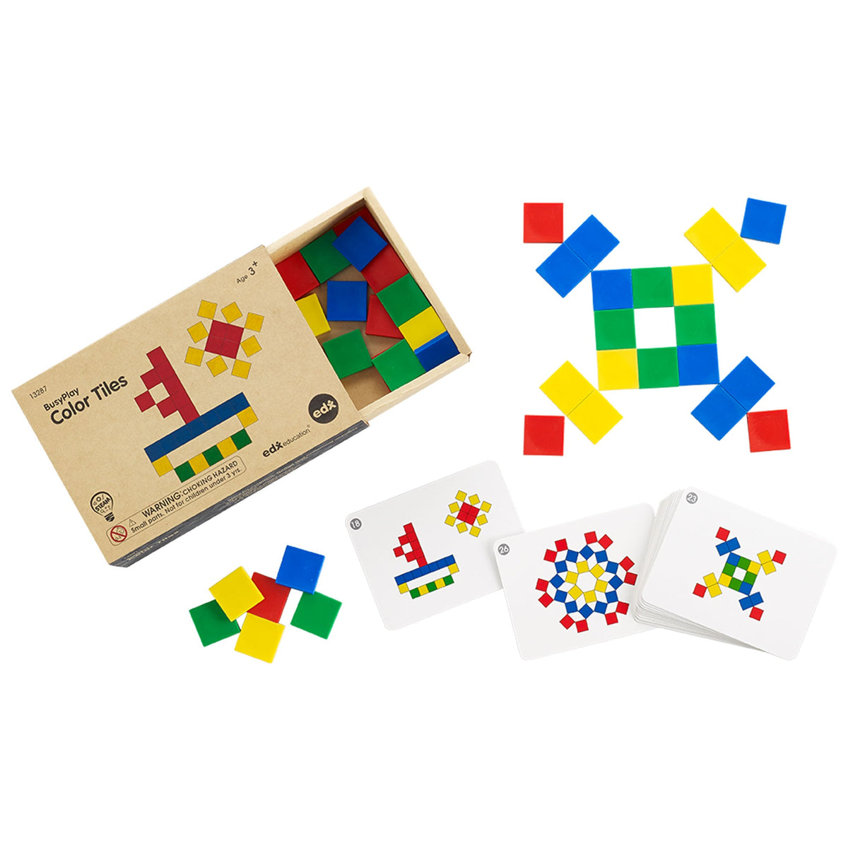 Busy Play® Colour Tiles Activity Set