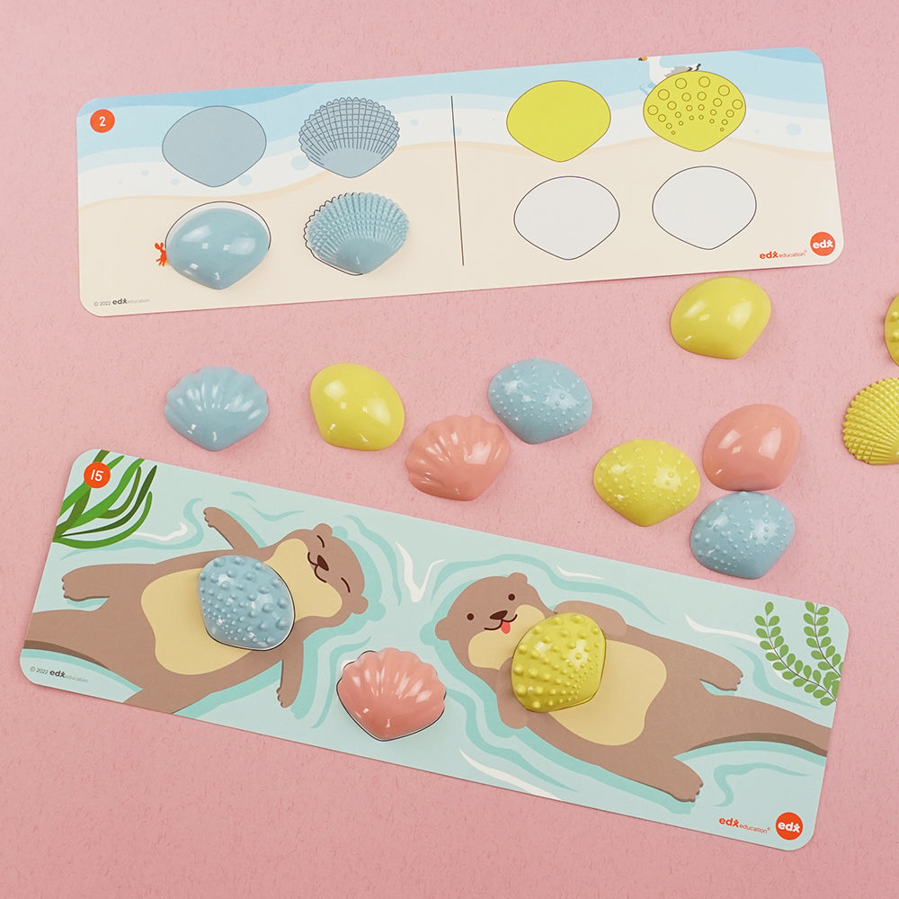 Green-n-Learn® Tactile Shells Eco-Friendly Activity Set