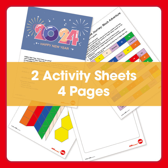 Edx Education Fun Family New Year Printable Activities 2024