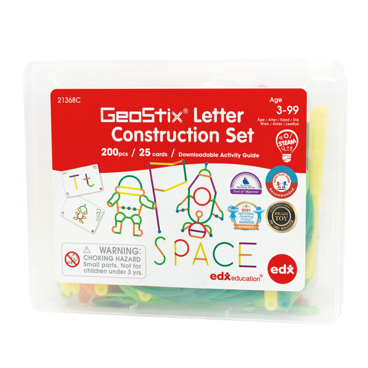 GeoStix® Letter Construction Activity Set