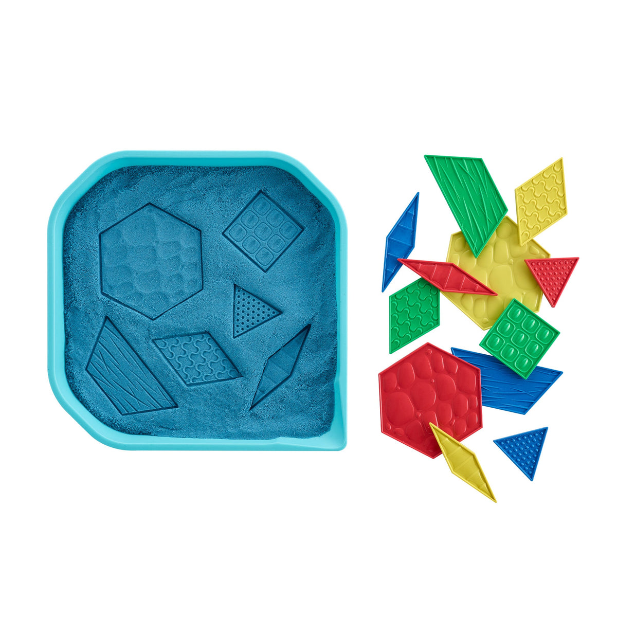 Green-n-Learn® Sensory Pattern Blocks Set