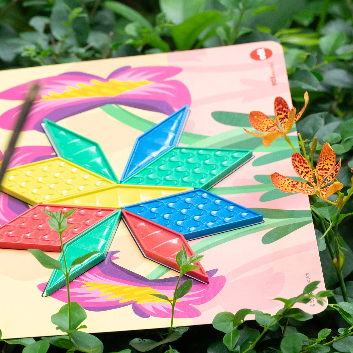Green-n-Learn® Sensory Pattern Blocks Set