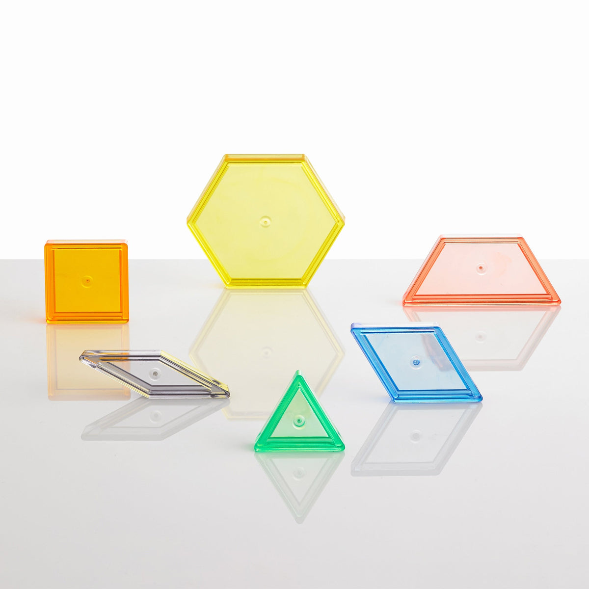 Translucent Pattern Blocks – EDX22108J Activity Set