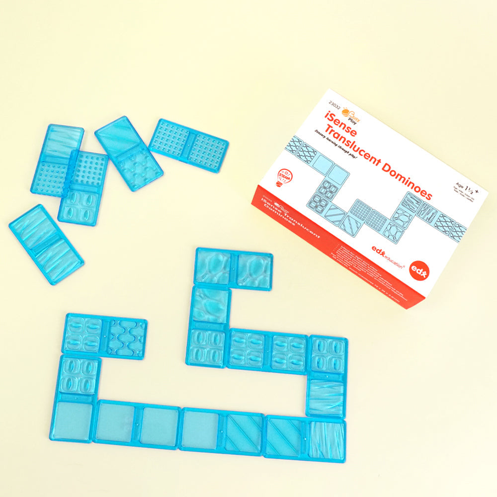 Busy Play® iSense® Translucent Dominoes Set