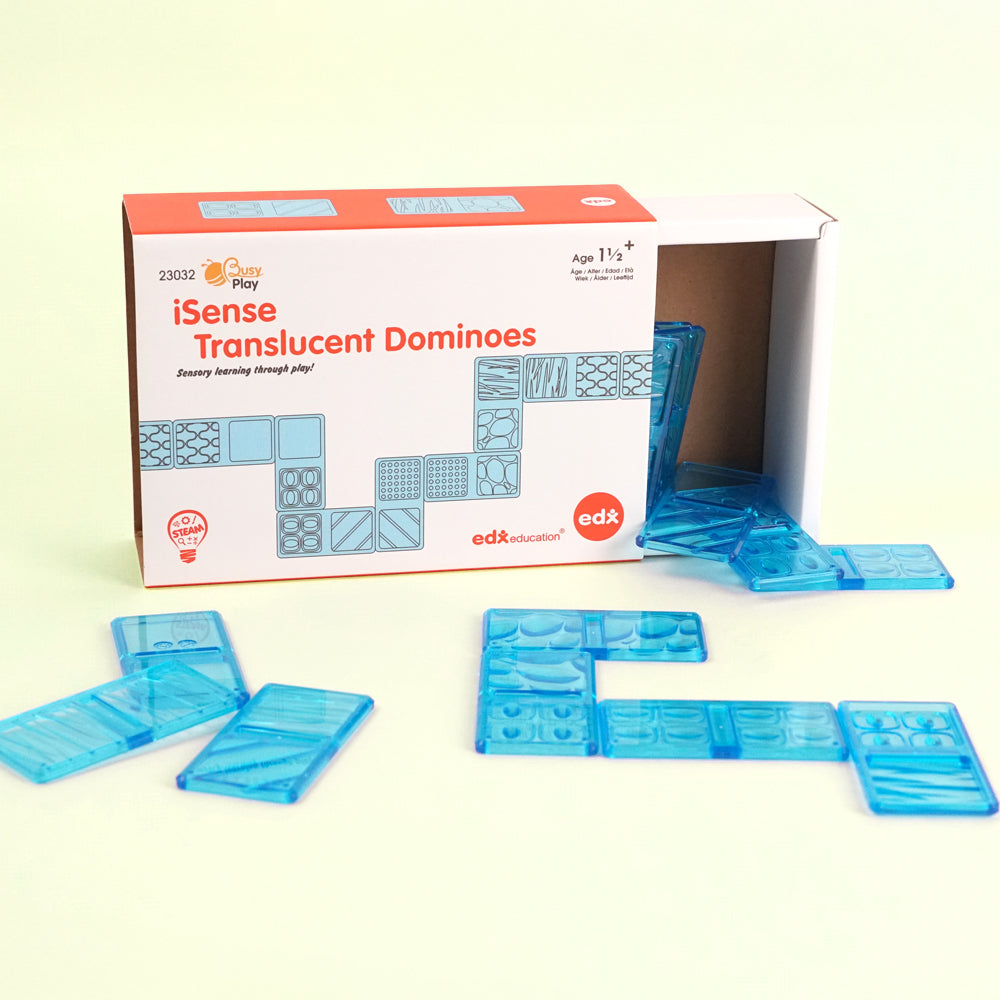 Busy Play® iSense® Translucent Dominoes Set