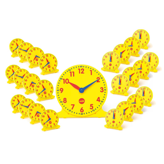 Learn Time Classroom Clock Set