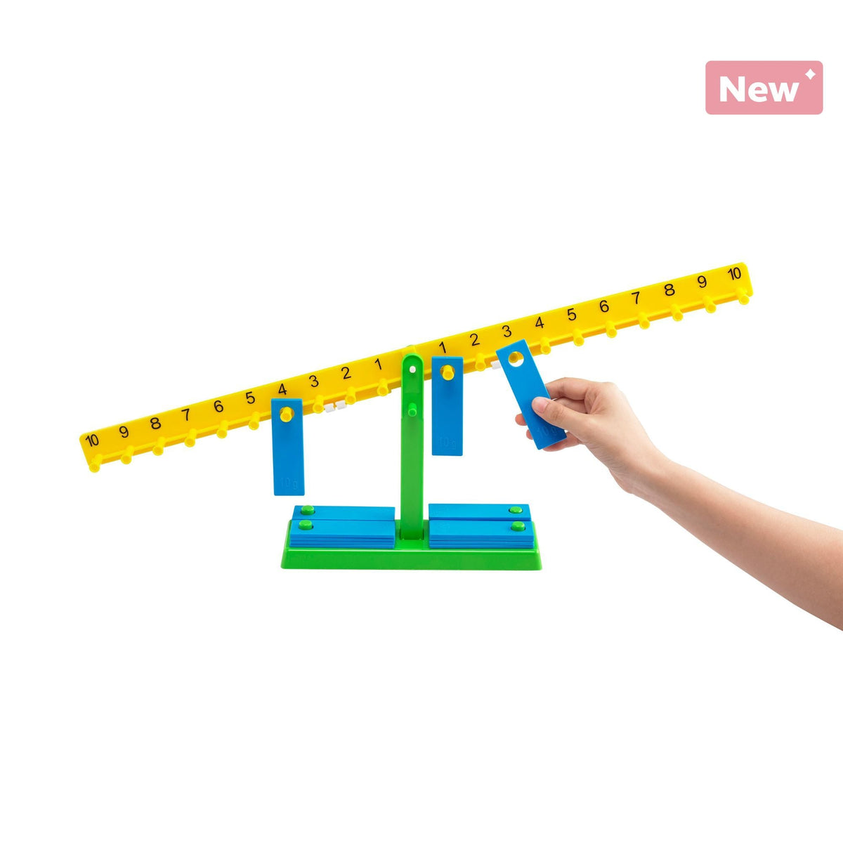 Number Balance with Two-Piece Beam