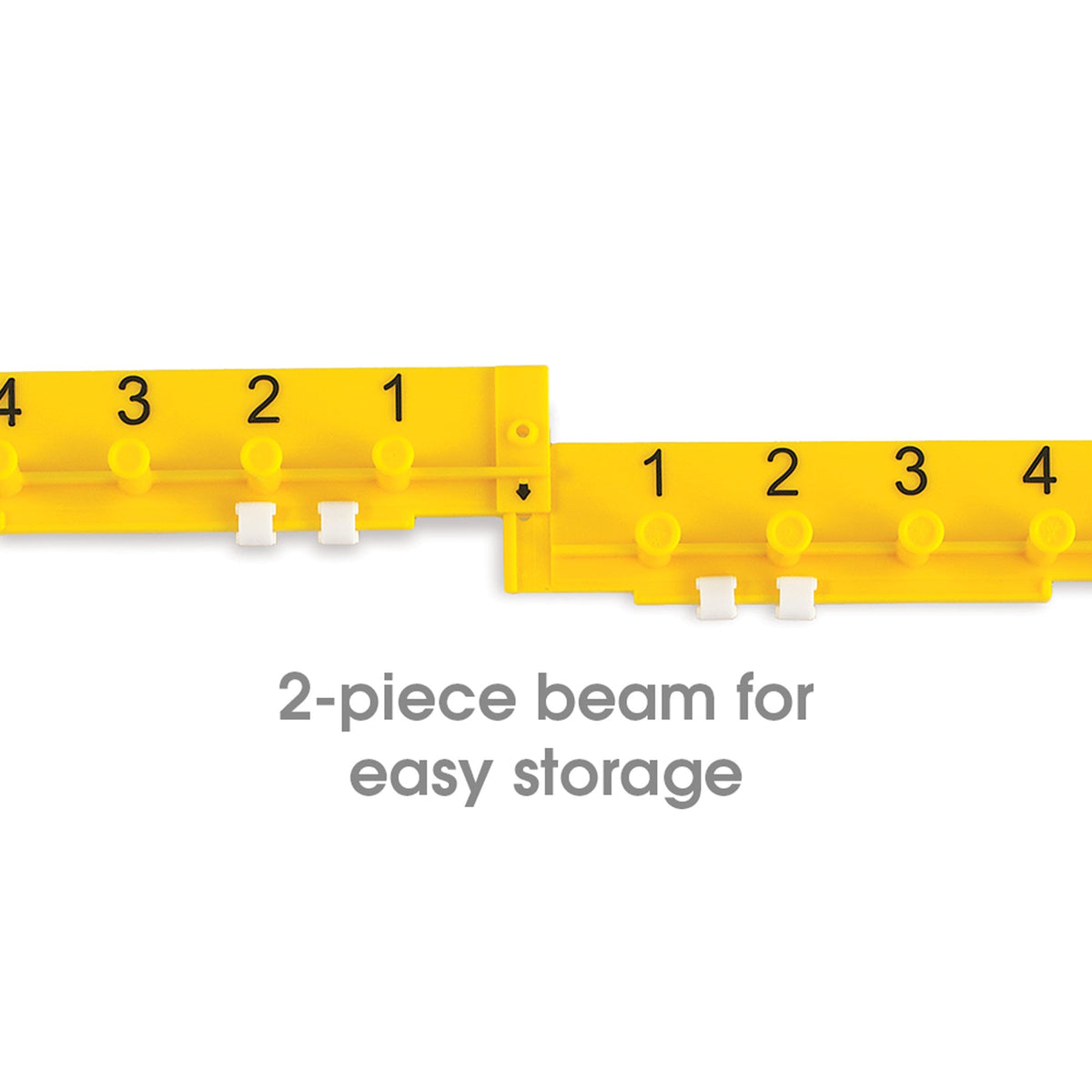 Number Balance with Two-Piece Beam