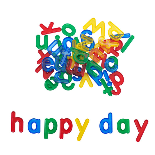Translucent Lower Case Letters Set
