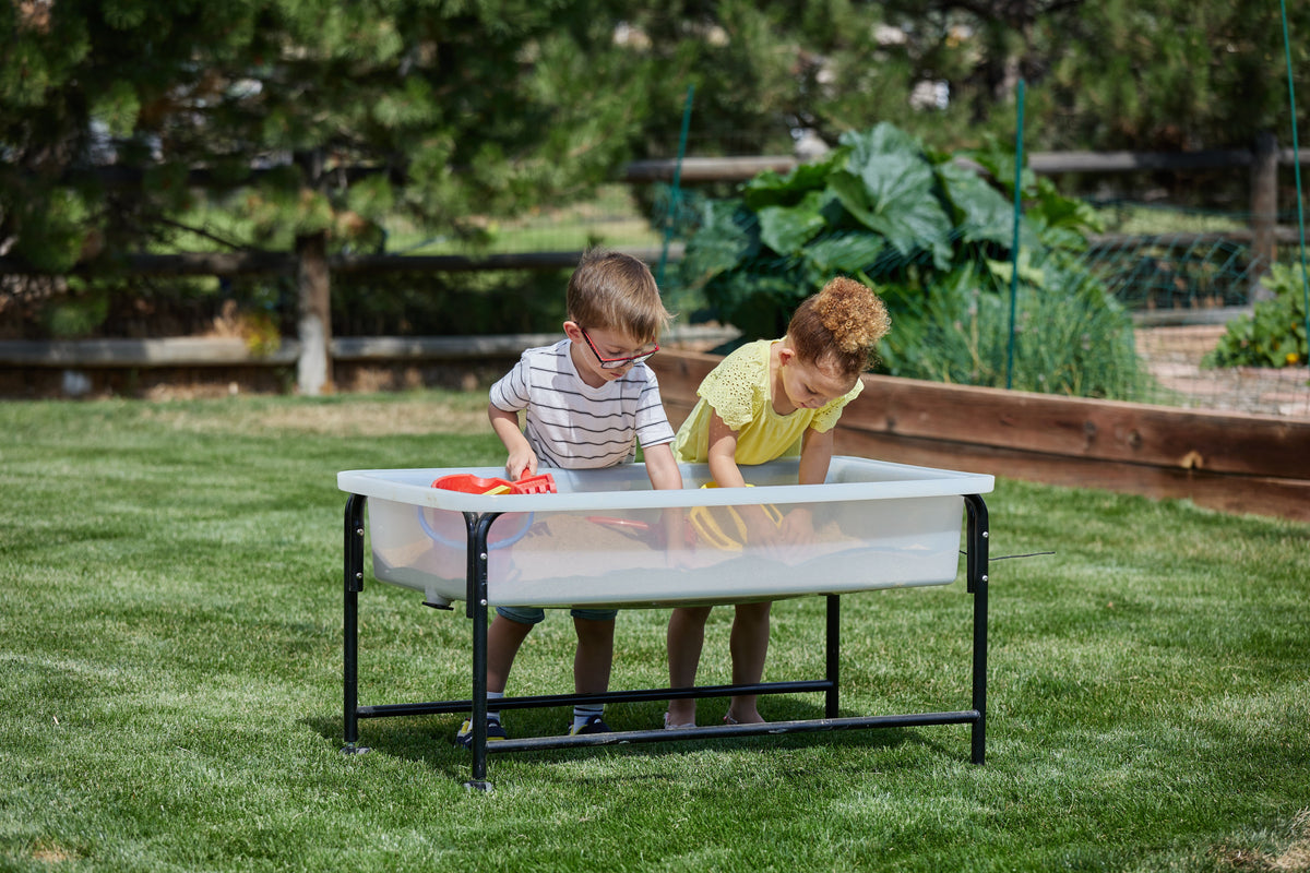 Sand and Water Play Tray with Frame