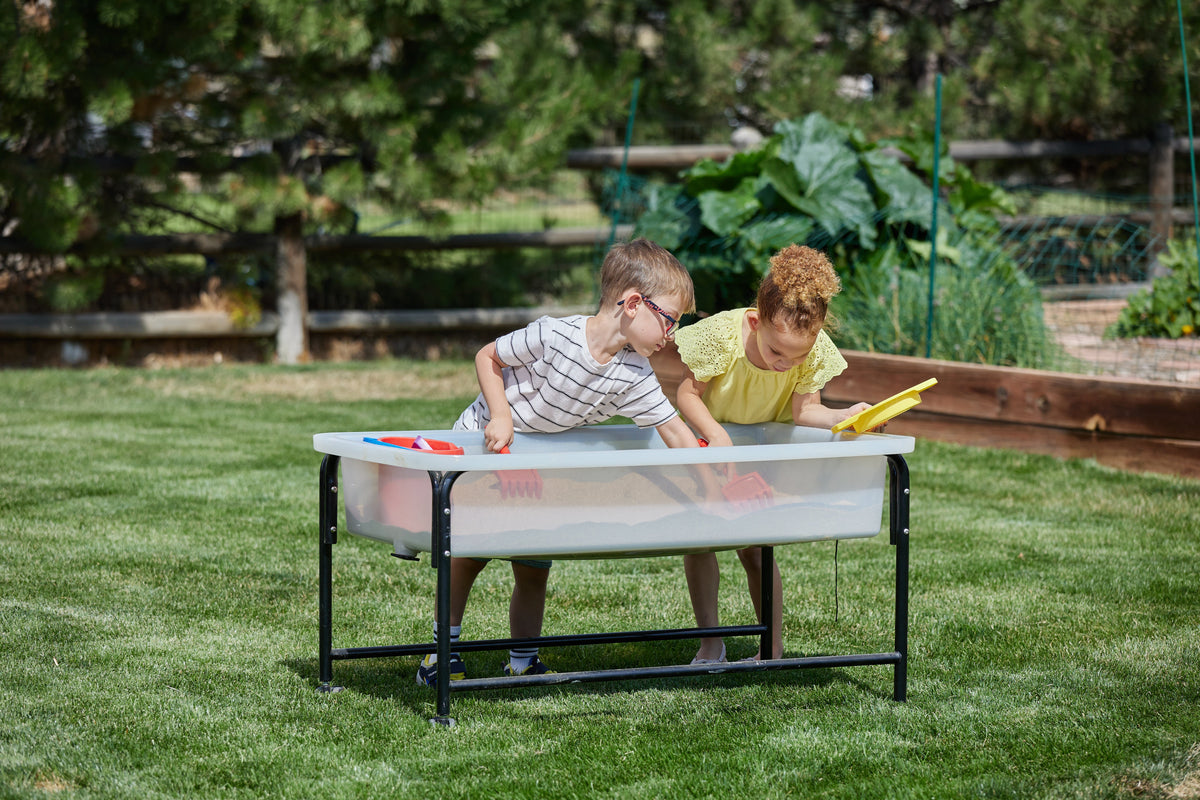 Sand and Water Play Tray with Frame