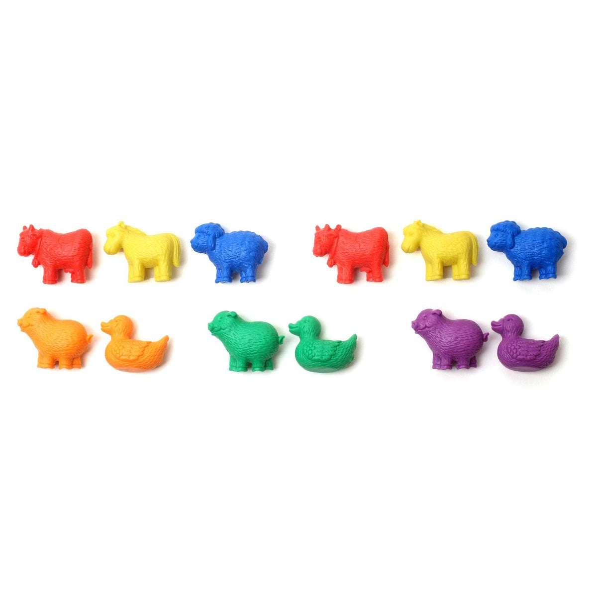 Farm Animal Counters Learning Set