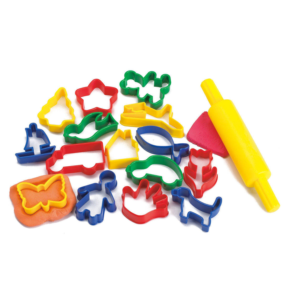 Cookie Cutter and Rolling Pin Play Kit