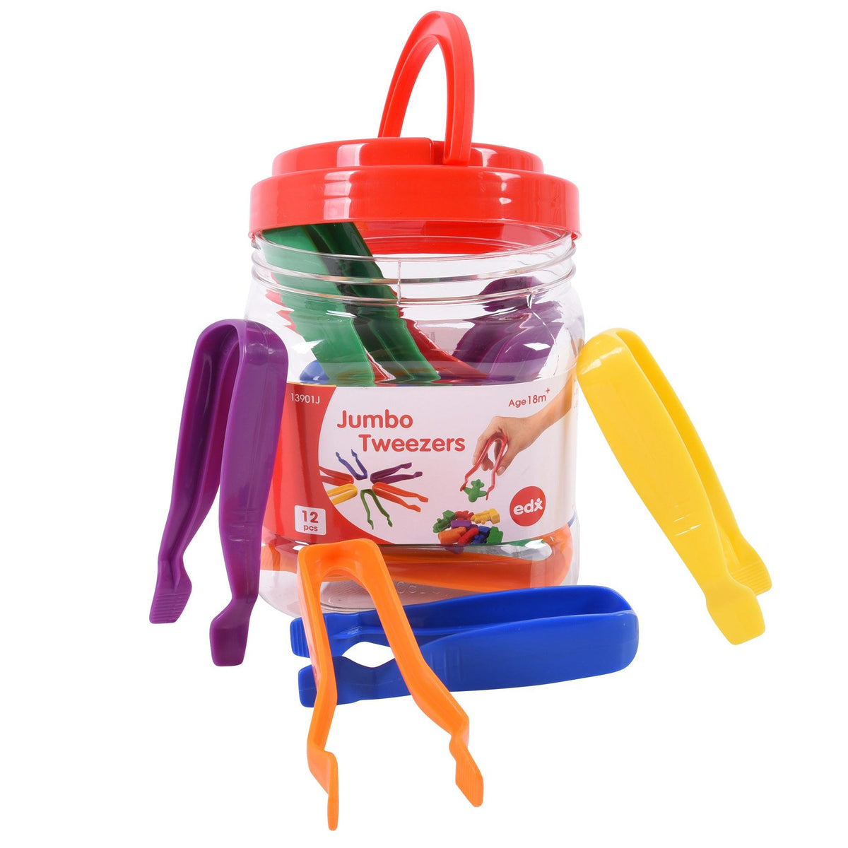 Jumbo Tweezers Fine Motor Set