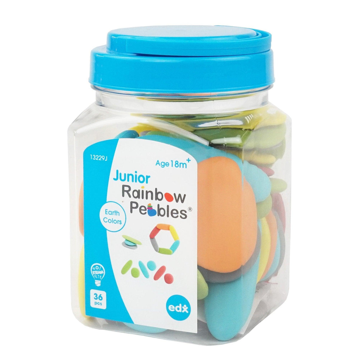 Junior Rainbow Pebbles® Earth Colours Set