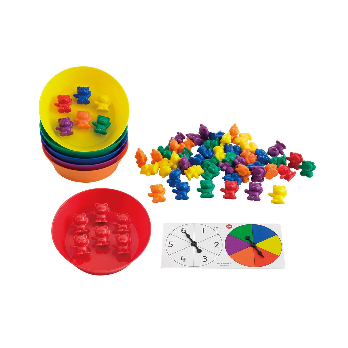 Sorting Bears and Matching Bowls Set