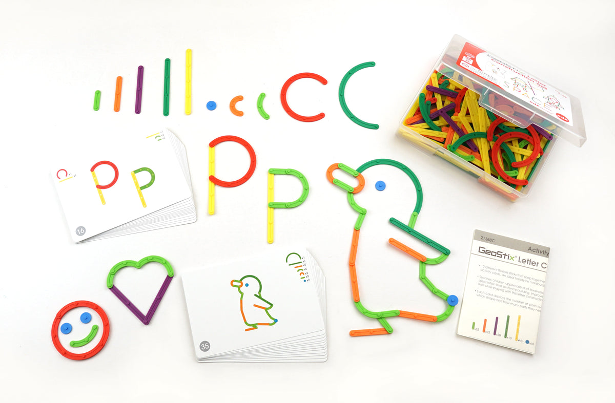 GeoStix® Letter Construction Activity Set