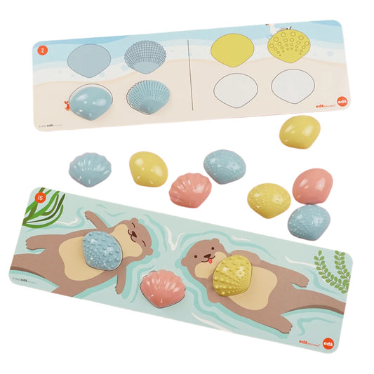 Green-n-Learn® Tactile Shells Eco-Friendly Activity Set