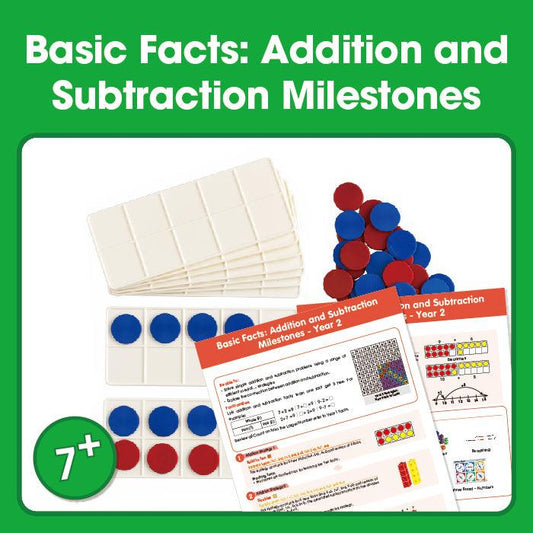 Basic Facts: Addition and Subtraction Learning Milestones – 7+