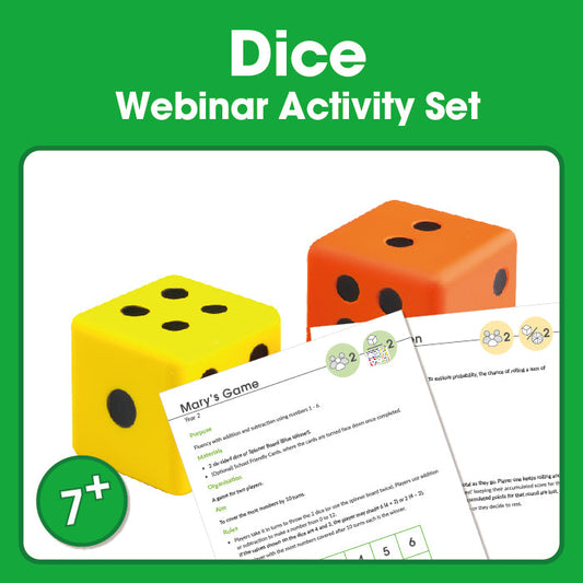 Edx Education Dice Webinar Printable Activity Set