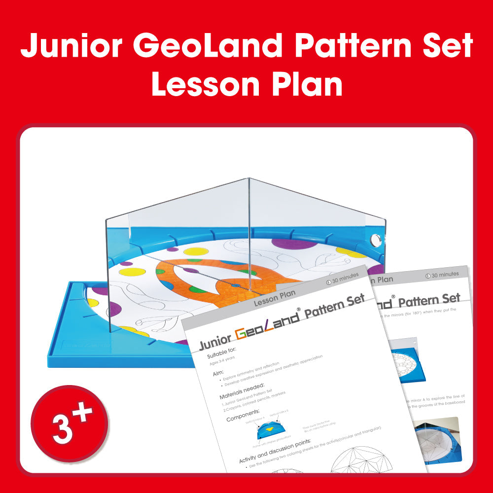 Edx Education Junior GeoLand Pattern Set Printable Lesson Plan: 3-4 year olds