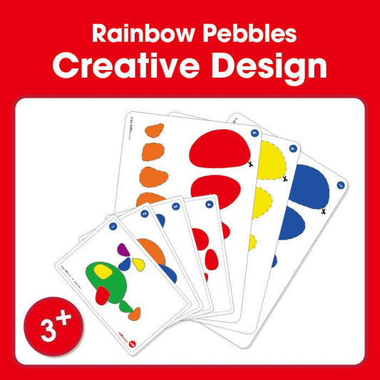 Rainbow Pebbles Creative Design Printable Activity Cards