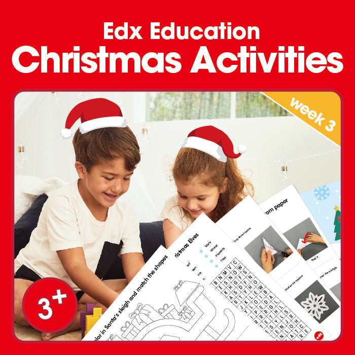 Edx Education Fun Family Christmas Printable Activities: Week 3 (Activities 9, 10, 11)