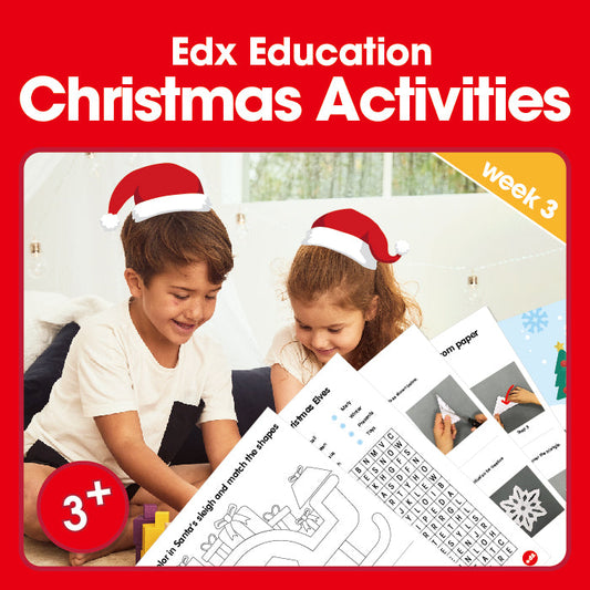 Edx Education Fun Family Christmas Printable Activities: Week 3 (Activities 9, 10, 11)