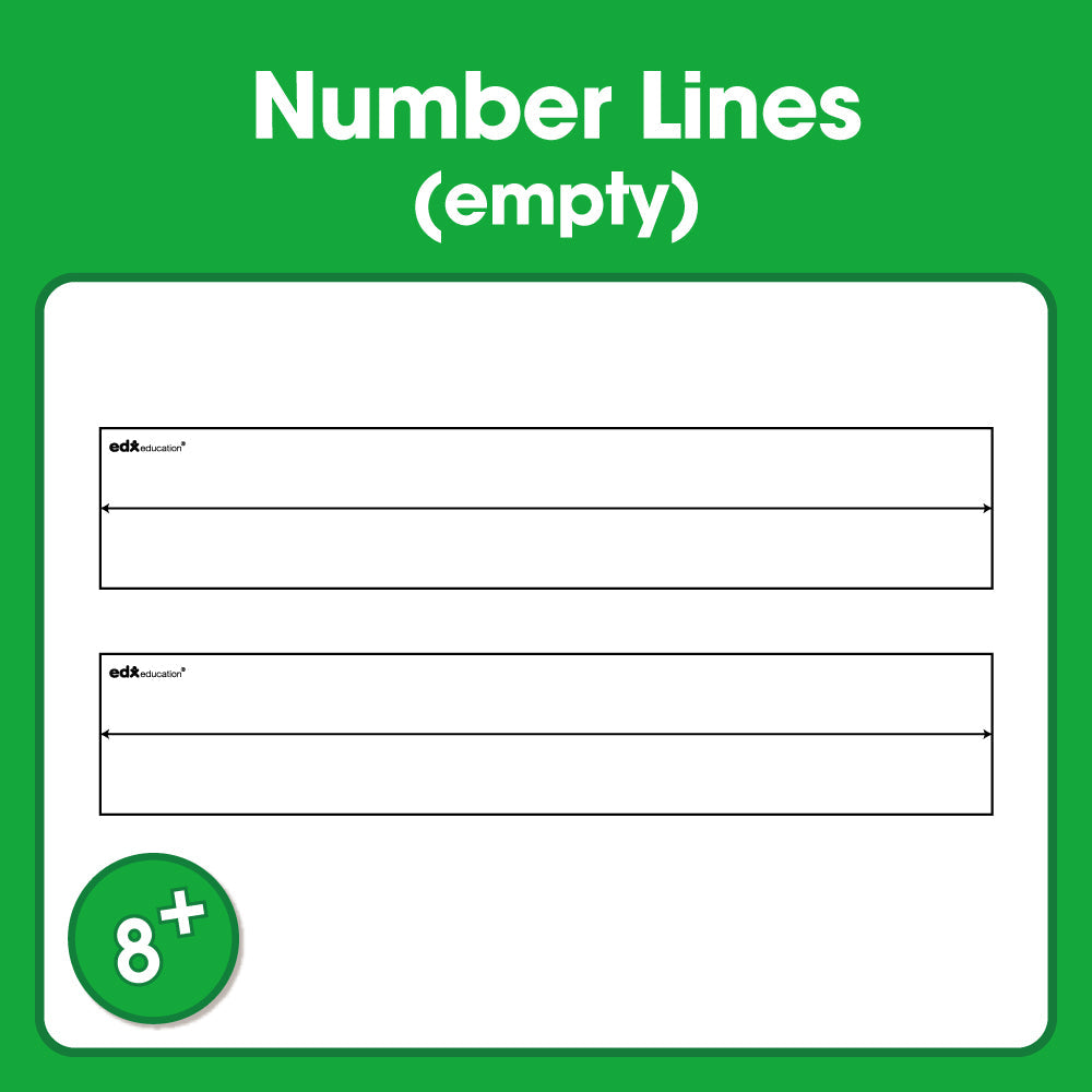 Edx Printable Number Lines (blank)