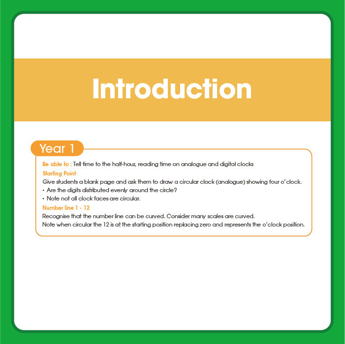 Edx Education Telling The Time Learning Milestones Grade 1