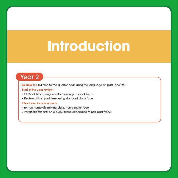 Edx Education Telling The Time Learning Milestones Grade 2